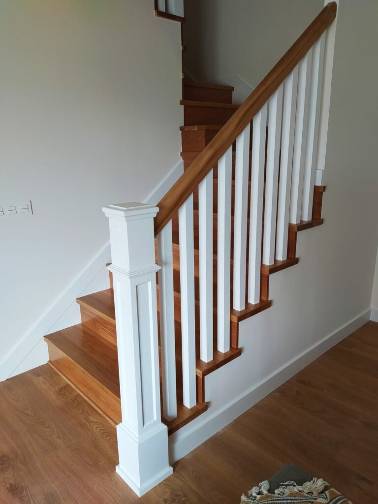 escaleras y barandillas para escaleras de madera